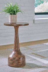 Warmstead Furniture - Ashley Furniture - Joville Accent Table - Accent Table / Medium Brown - A4000627